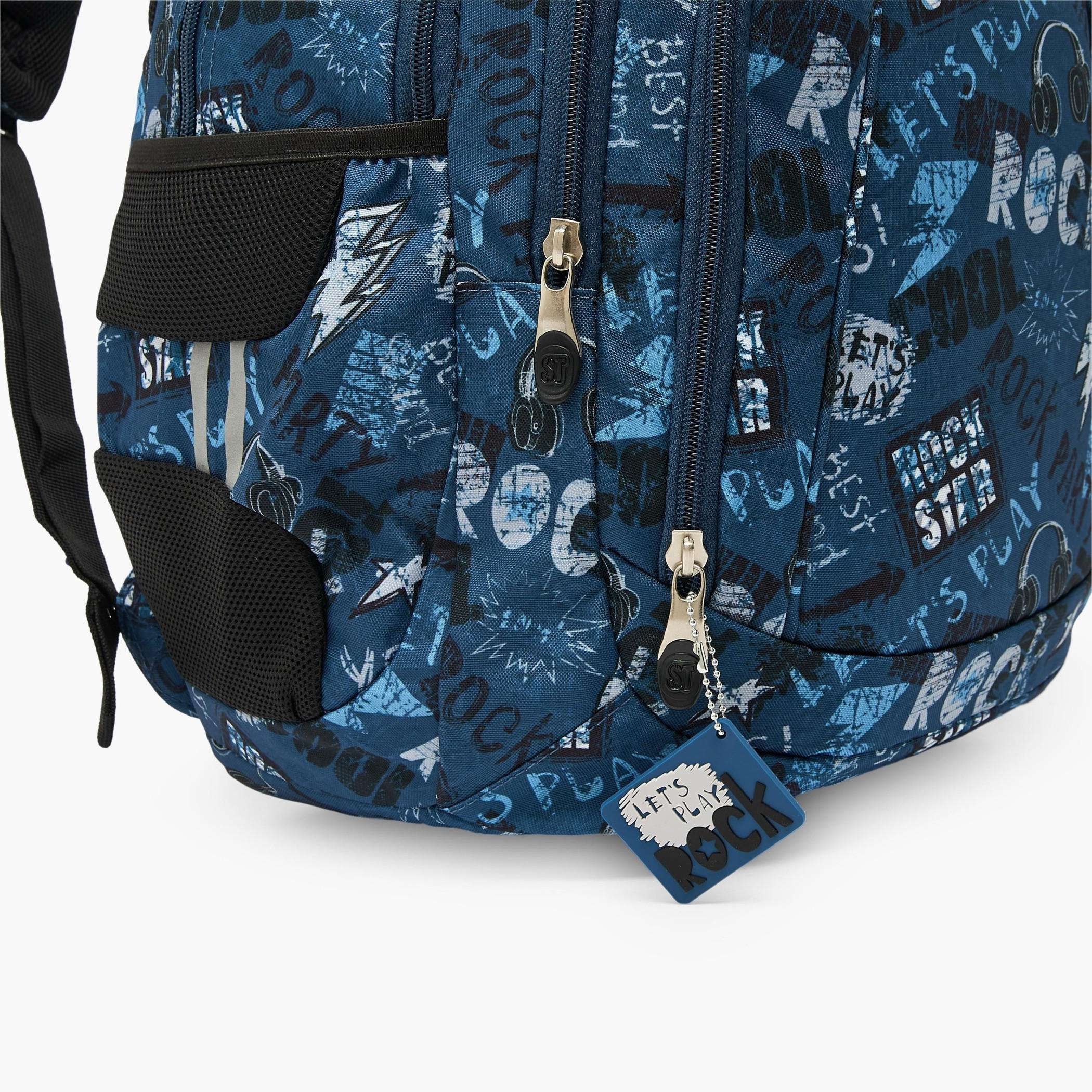 شنطة ظهر للأولاد 8-13 سنة بأحزمة قابلة للتعديل وطبعات - 18 بوصة-school-bagsandbackpacks-backpacks-image-4