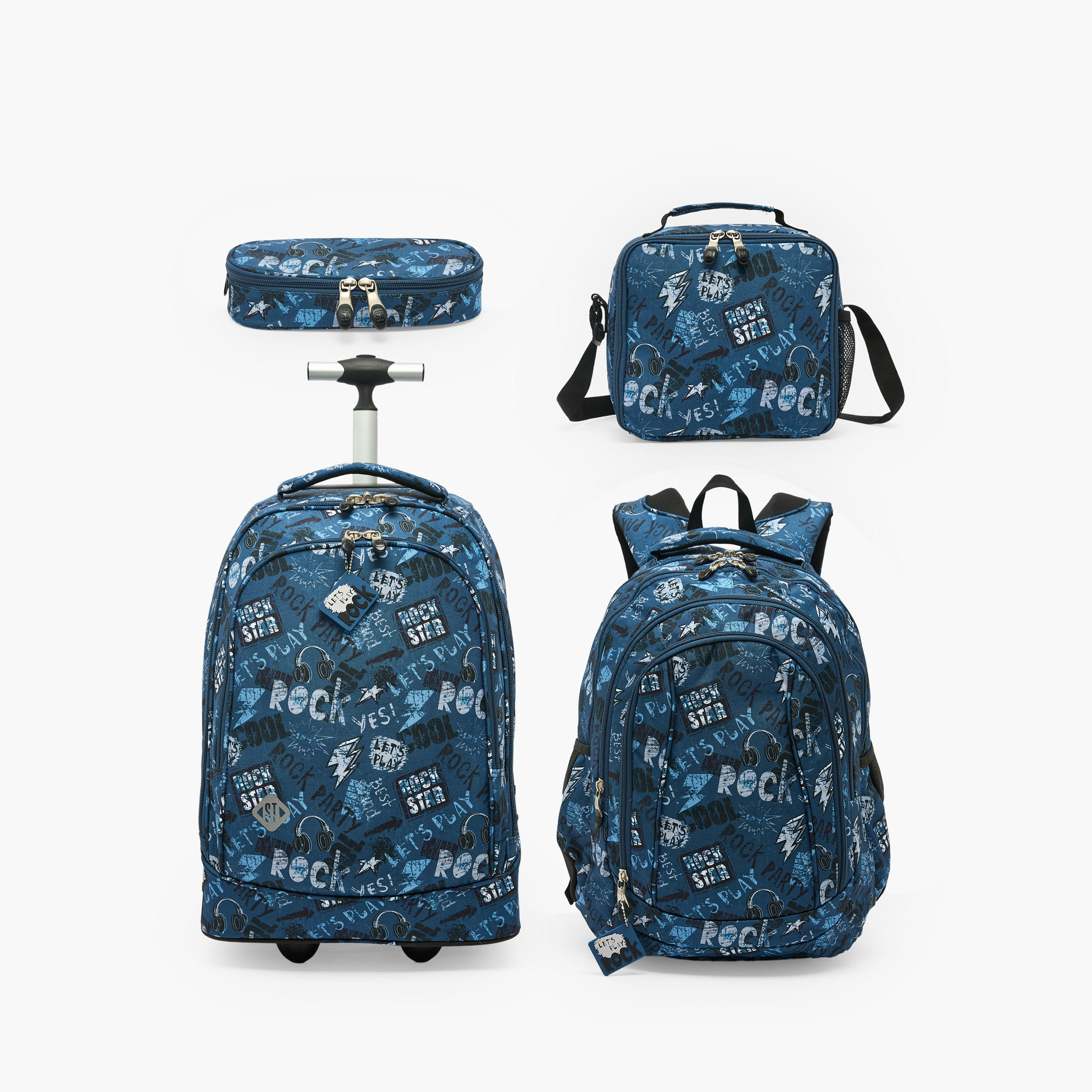 St.Right Graffiti Print Lunch Bag for Boys 8-13 Years with Adjustable Strap-school-lunchessentials-lunchbags-image-8