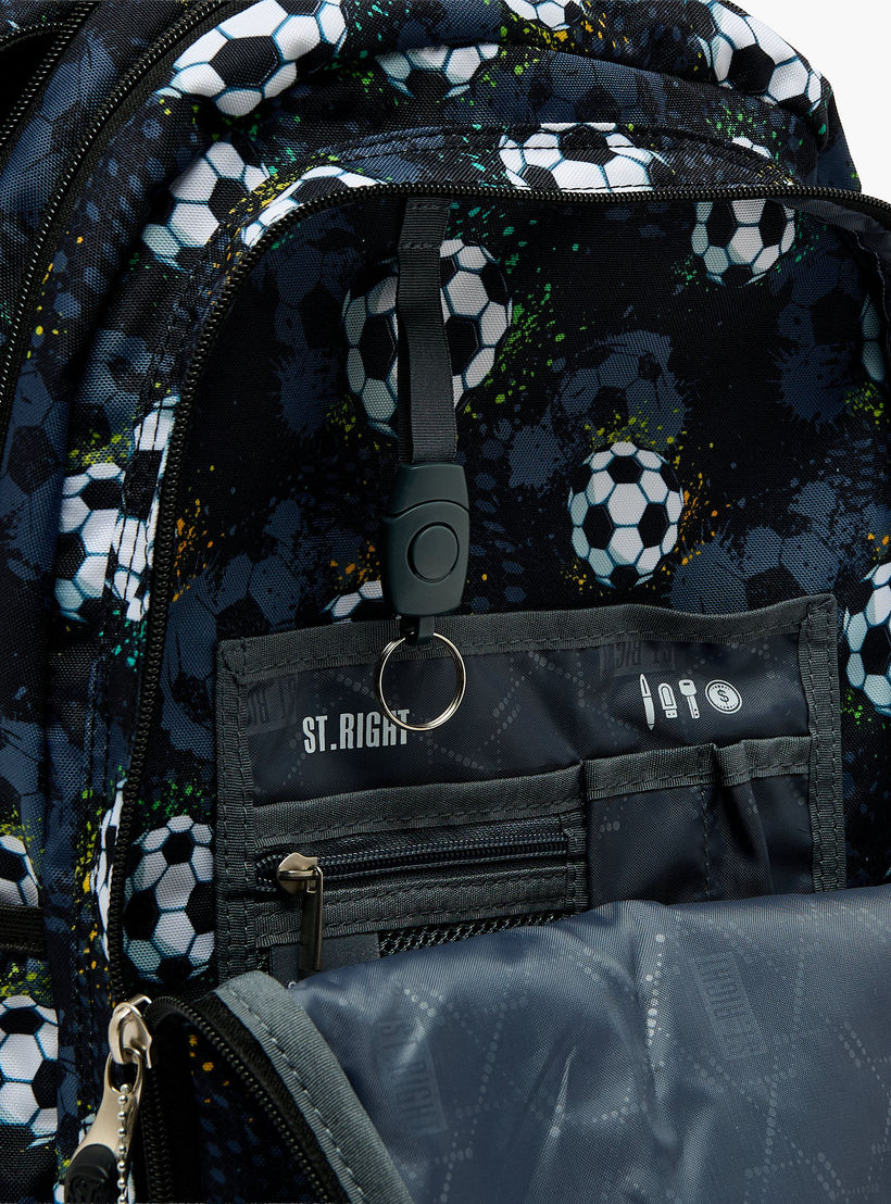 شنطة ظهر بطبعات كرة قدم وحمالات كتف قابلة للتعديل للأولاد 8-13 سنوات من ست رايت - 18 بوصة-school-bagsandbackpacks-backpacks-image-6