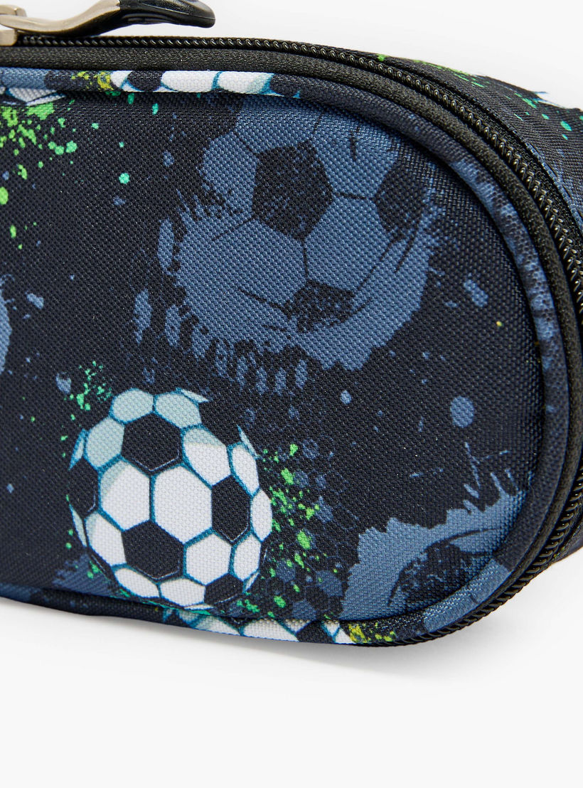 St.Right Football Print Pencil Pouch with Zip Closure-school-stationery-pencilcases-image-6