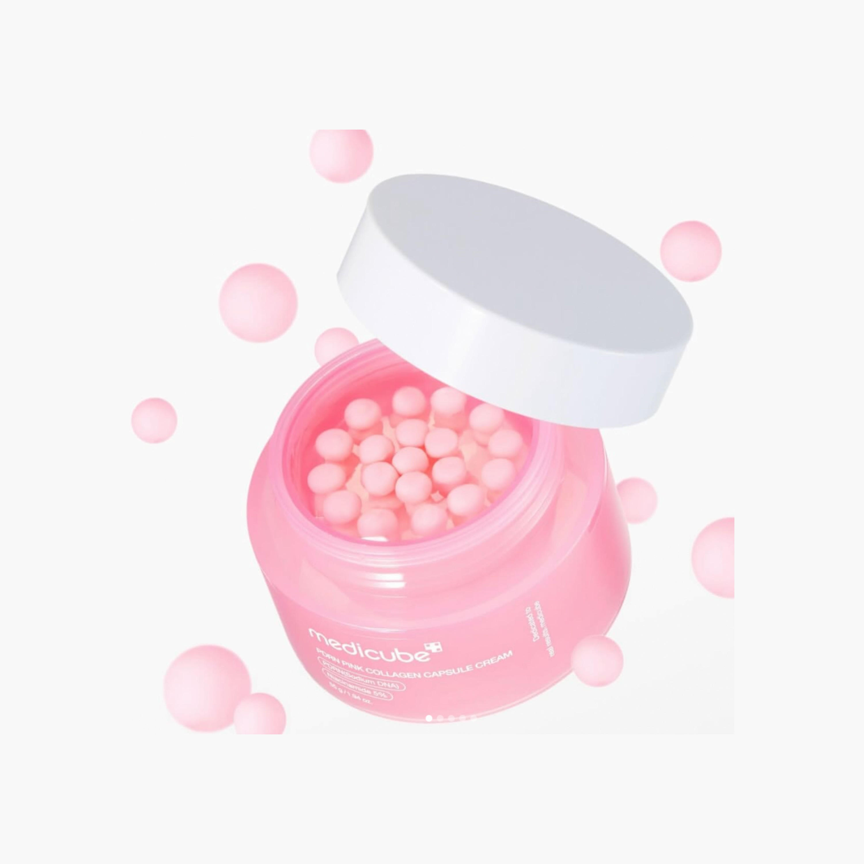 MEDICUBE Pink Collagen Capsule Cream 55G-beautyandpersonalcare-skin-moisturisers-lotions-image-2