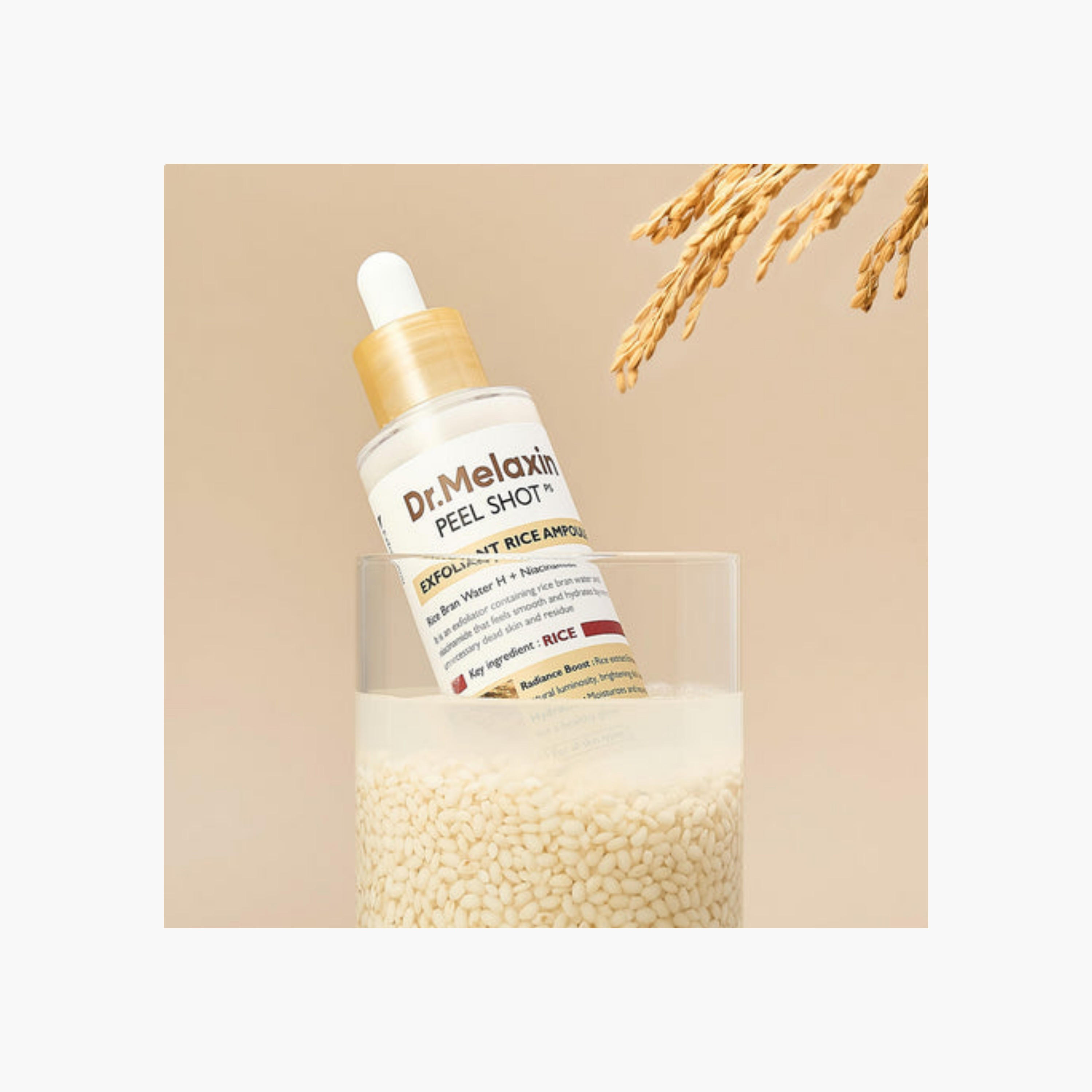 DR.MELAXIN Exfoliating Rice Ampoule Radiance Boost 80ml-beautyandpersonalcare-kbeauty-skin-treatmentsandserums-image-3
