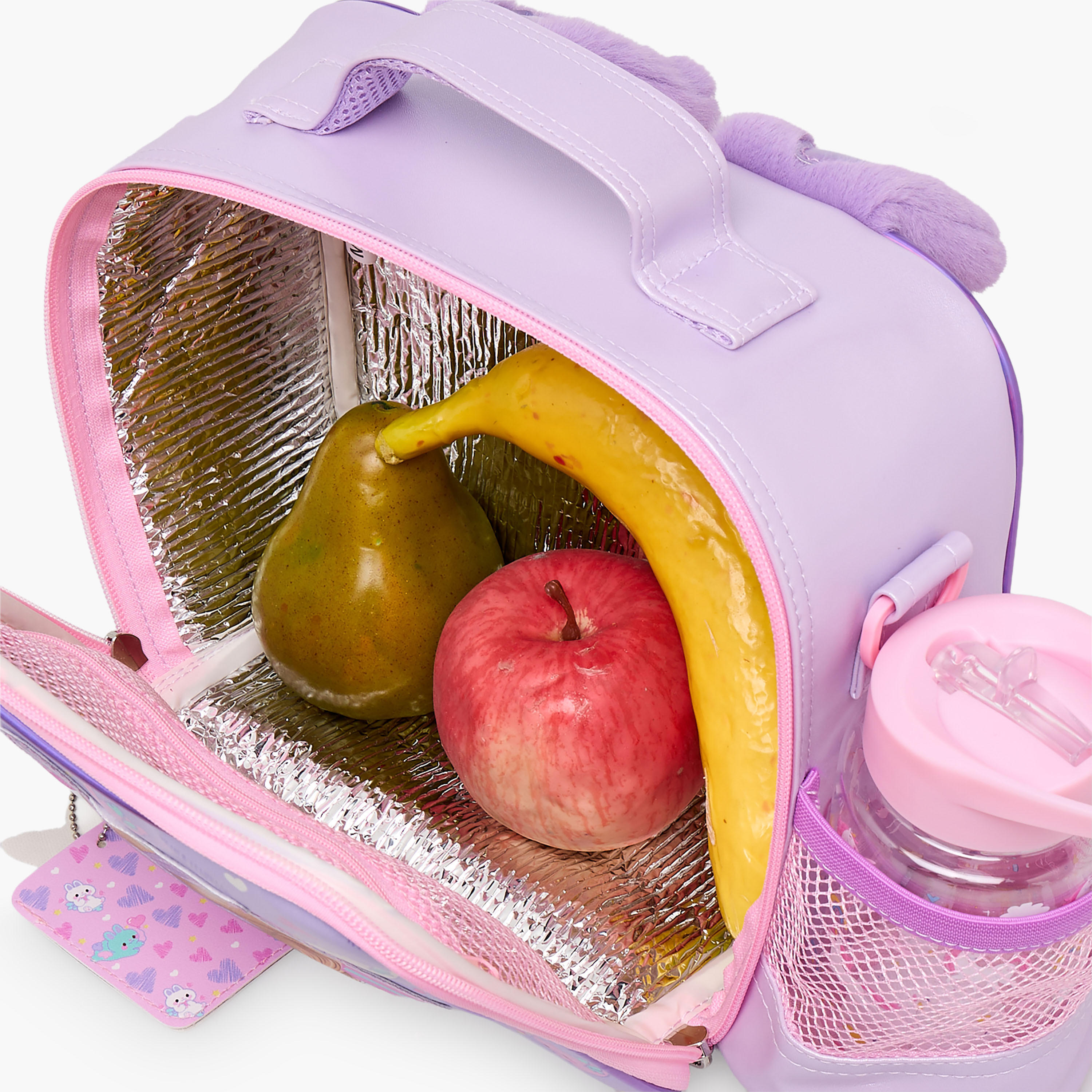 Minmie Printed Lunch Bag for Girls 5-8 Years with Insulation-school-lunchessentials-lunchbags-image-4