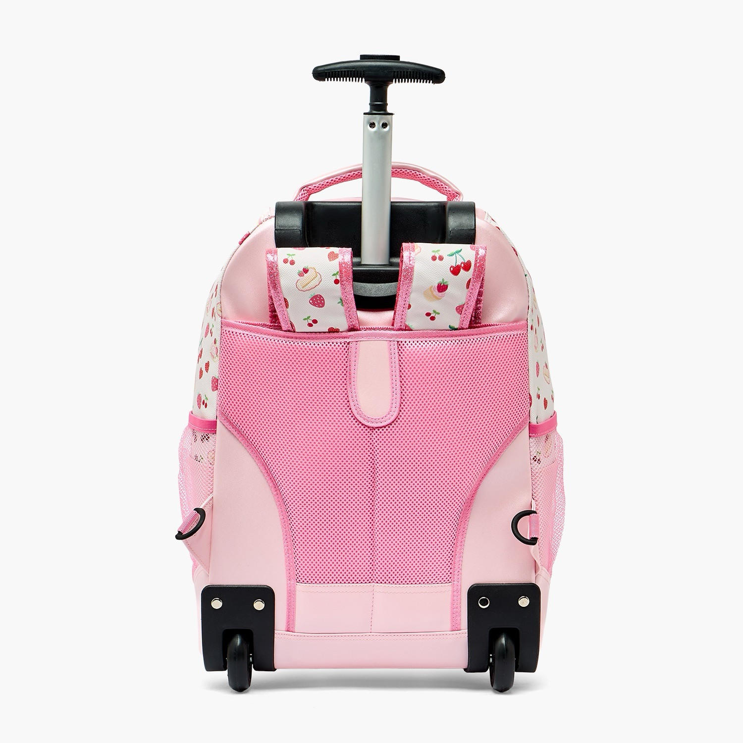 Minmie Printed Trolley Backpack for Girls 8-13 Years with Adjustable Shoulder Straps - 18 inches-school-bagsandbackpacks-trolleybags-image-11