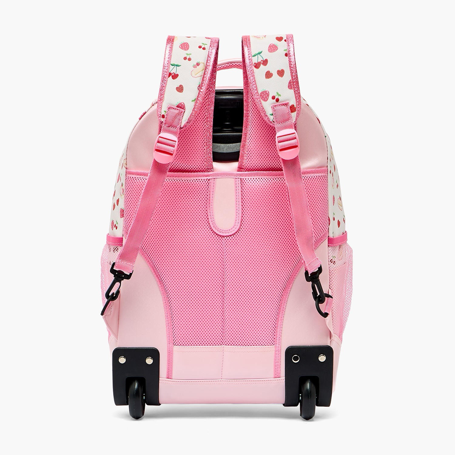 Minmie Printed Trolley Backpack for Girls 8-13 Years with Adjustable Shoulder Straps - 18 inches-school-bagsandbackpacks-trolleybags-image-12