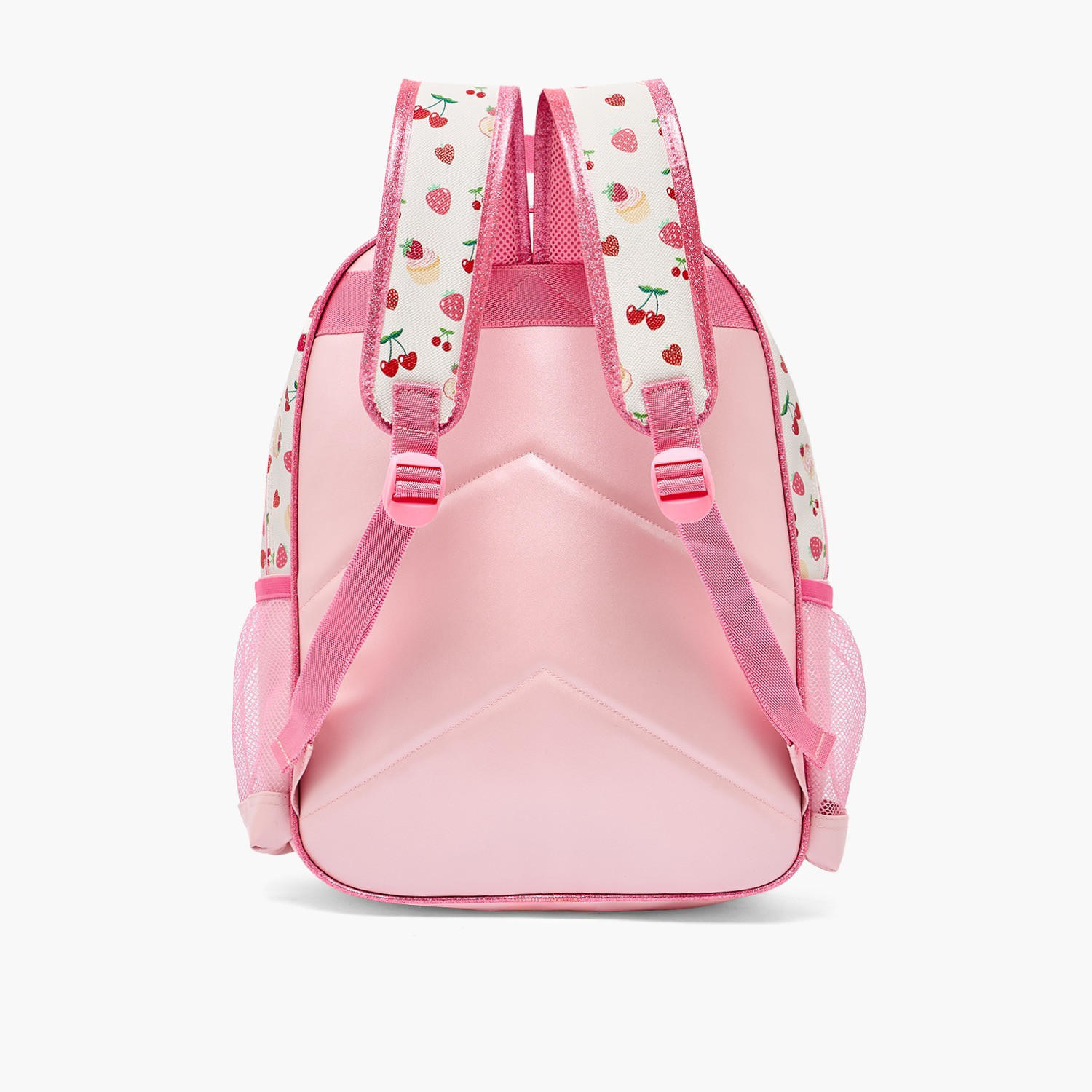 Minmie Cherry Print Backpack for Girls 5-8 Years with Adjustable Shoulder Straps - 16 inches-school-bagsandbackpacks-backpacks-image-9