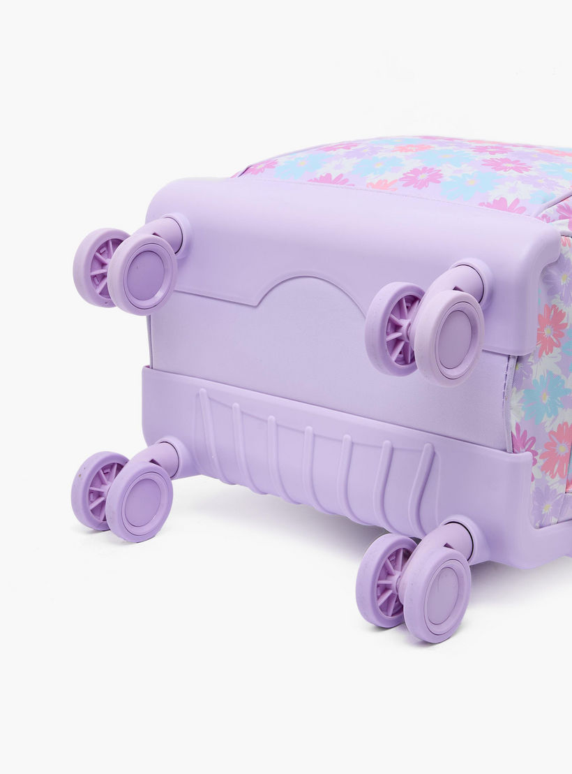 New Expressions Printed 3-Piece Trolley Backpack Set for Girls 8-13 Years with Lunch Bag - 18 inches-school-bagsandbackpacks-trolleybags-image-16