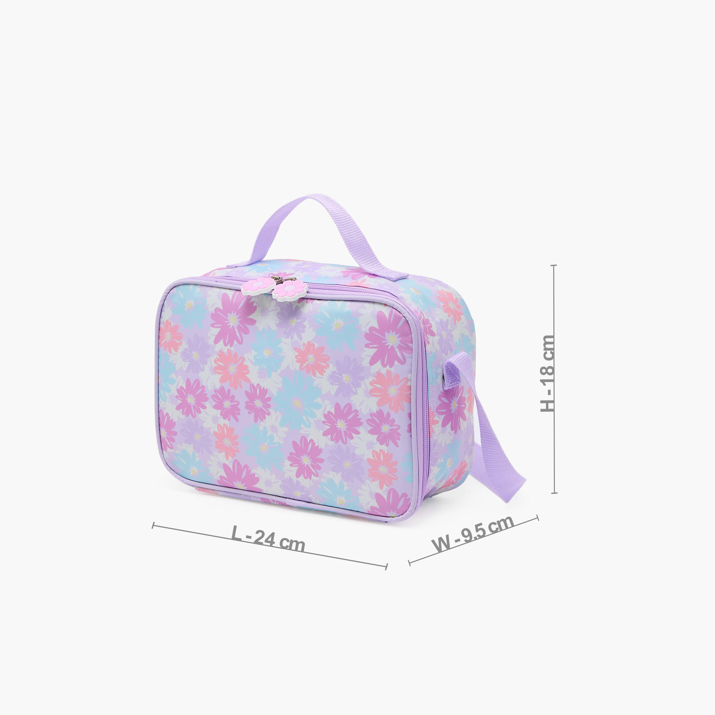 New Expressions Printed 3-Piece Trolley Backpack Set for Girls 8-13 Years with Lunch Bag - 18 inches-school-bagsandbackpacks-trolleybags-image-18