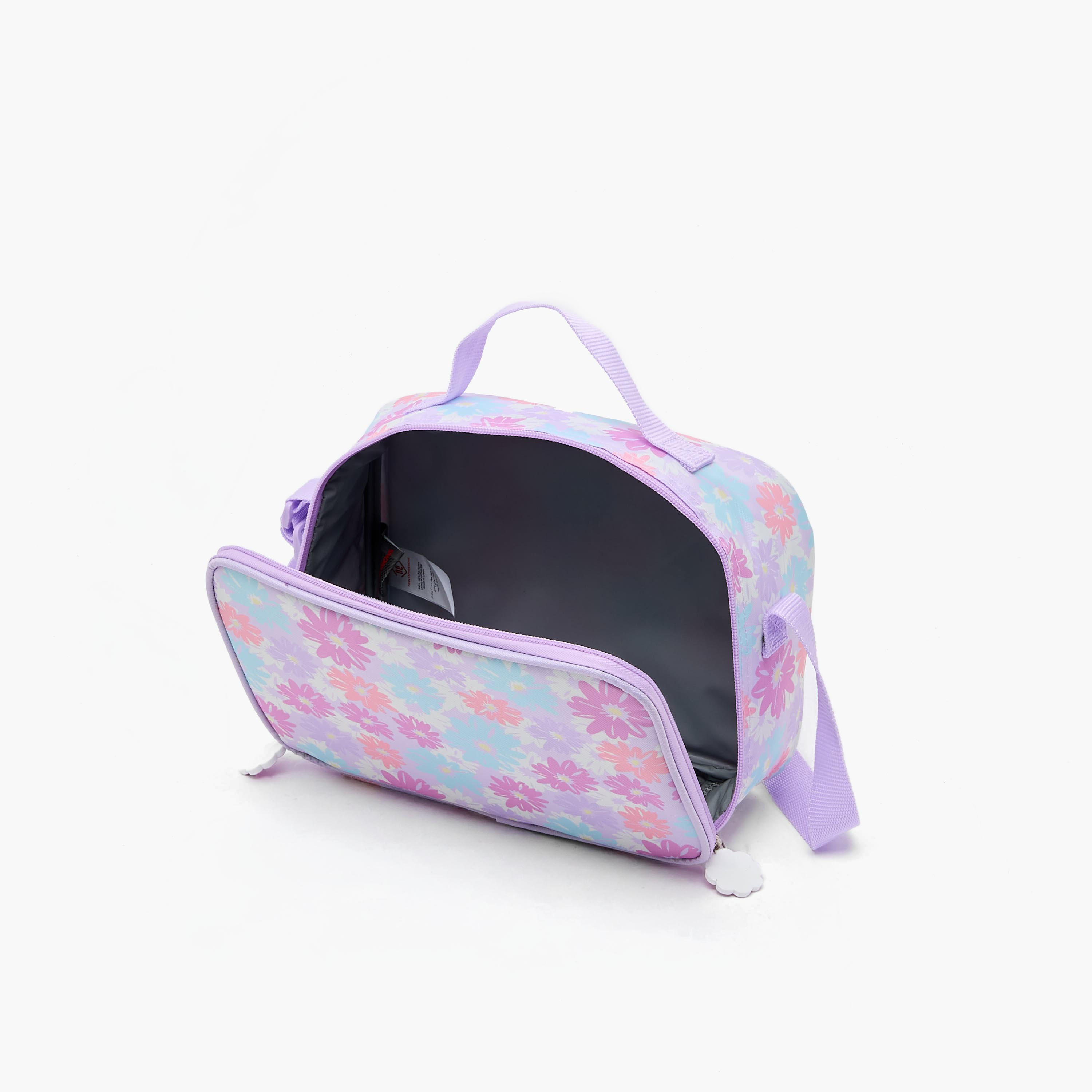 New Expressions Printed 3-Piece Trolley Backpack Set for Girls 8-13 Years with Lunch Bag - 18 inches-school-bagsandbackpacks-trolleybags-image-20