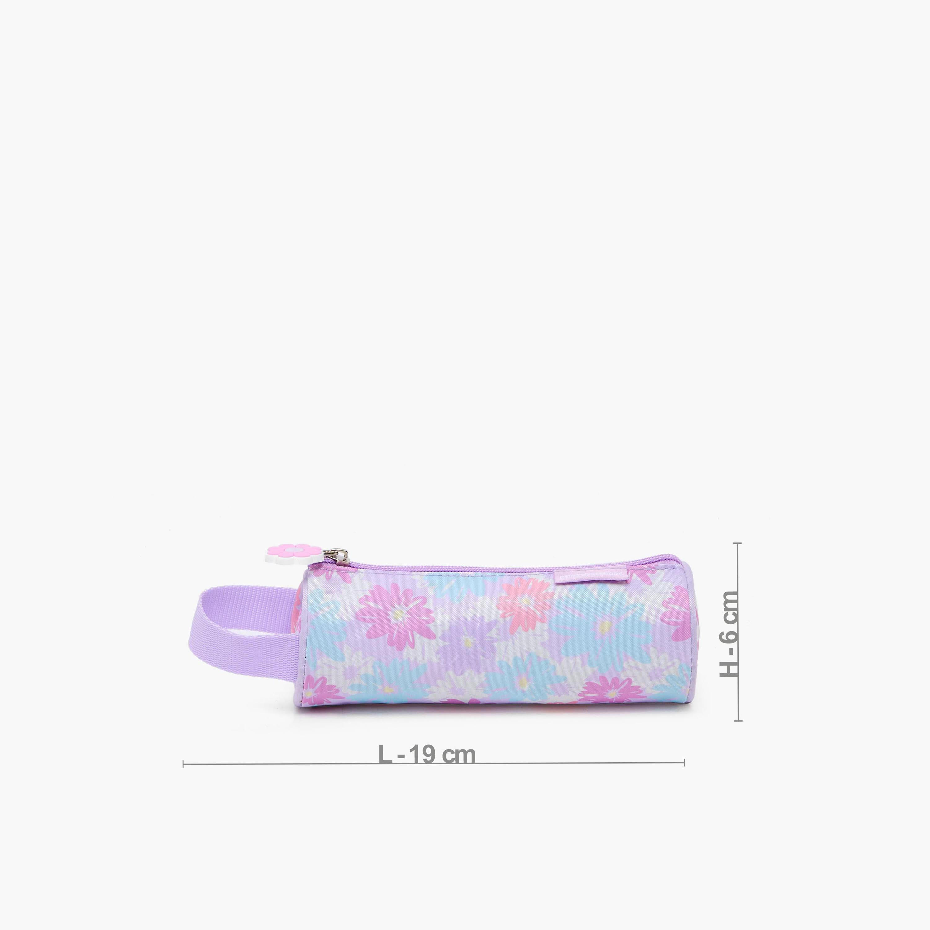 New Expressions Printed 3-Piece Trolley Backpack Set for Girls 8-13 Years with Lunch Bag - 18 inches-school-bagsandbackpacks-trolleybags-image-21