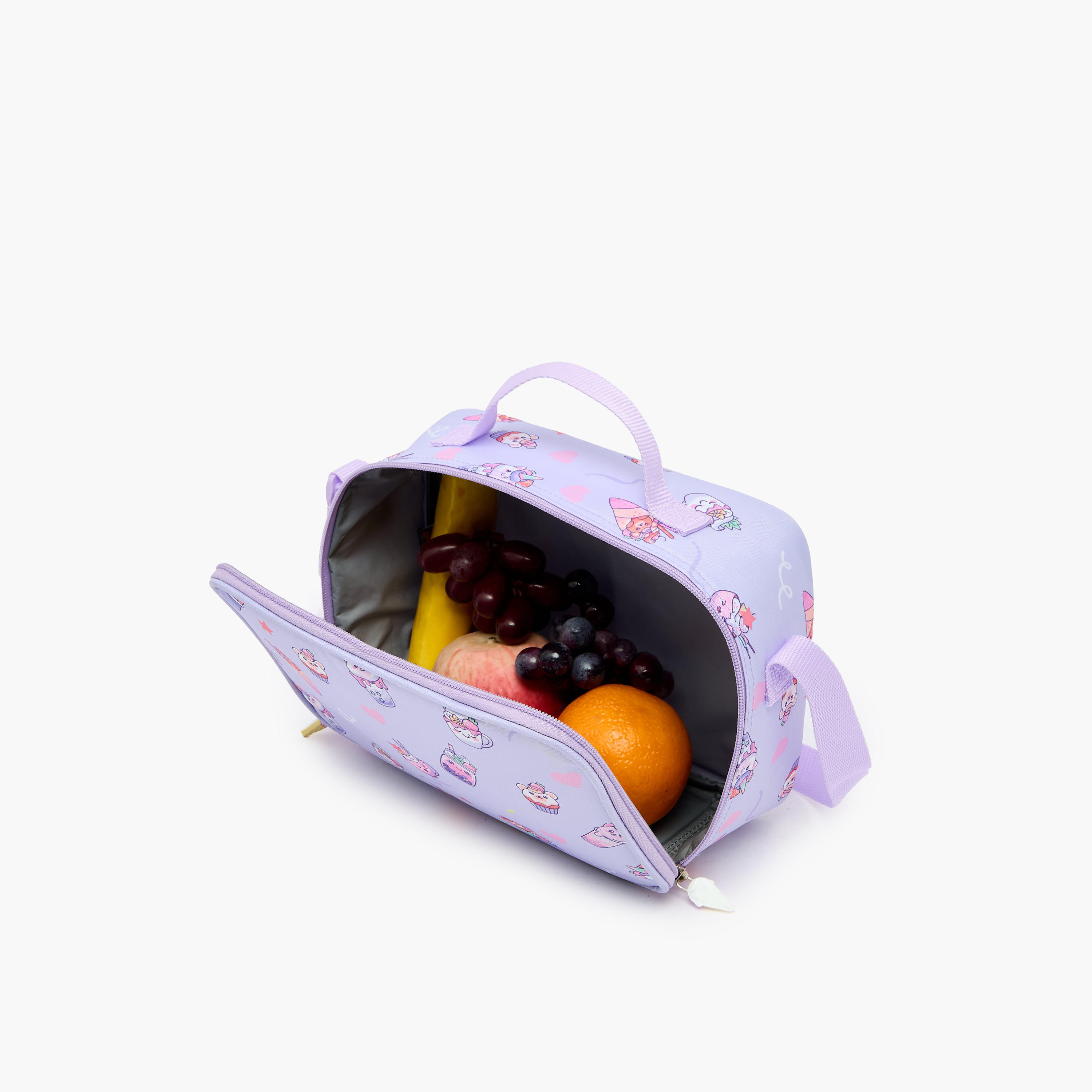 New Expressions Printed 3-Piece Trolley Backpack Set for Girls 8-13 Years with Lunch Bag - 18 inches-school-bagsandbackpacks-trolleybags-image-20