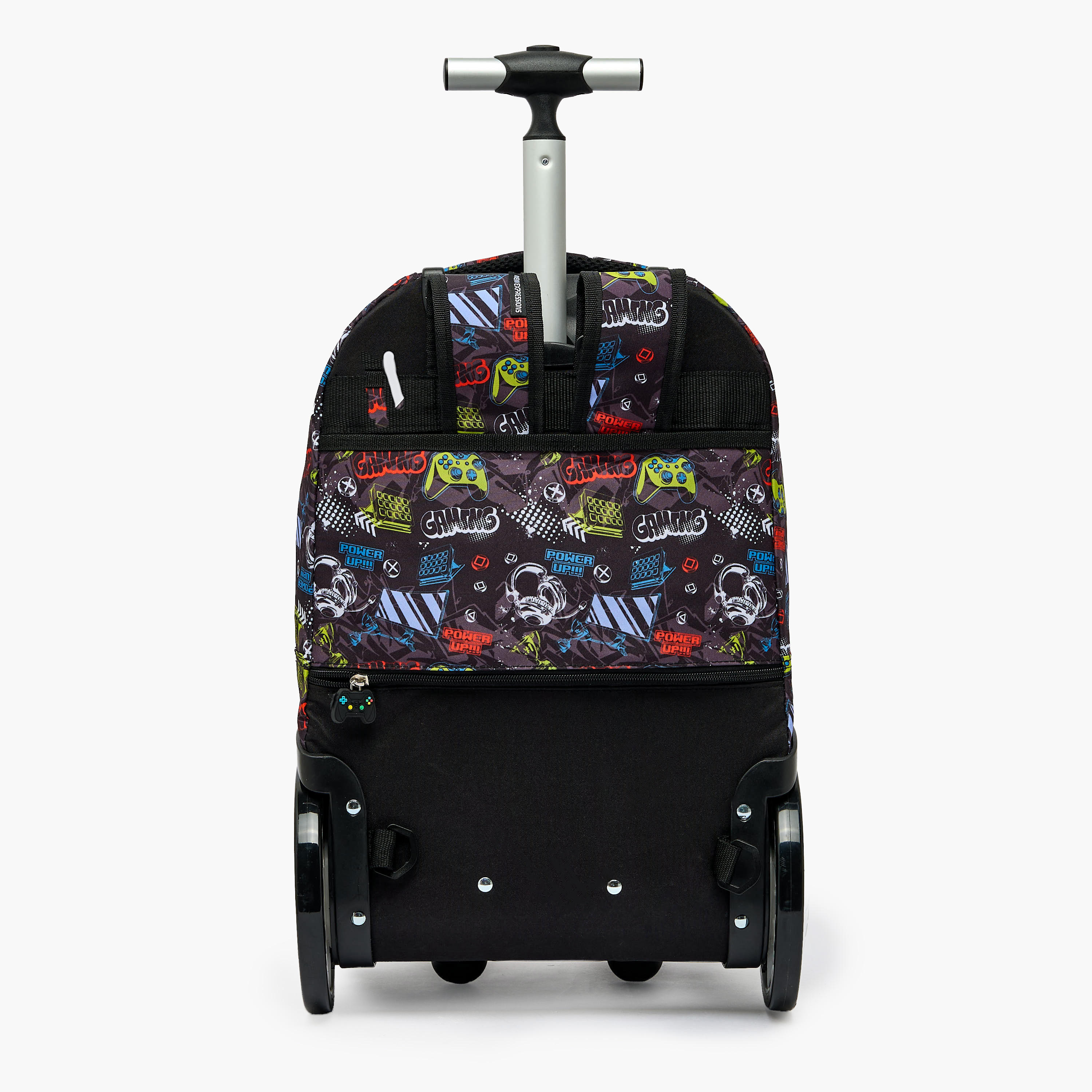 New Expressions Printed 3-Piece Trolley Backpack Set for Boys 8-13 Years with Lunch Bag - 18 inches-school-bagsandbackpacks-trolleybags-image-13