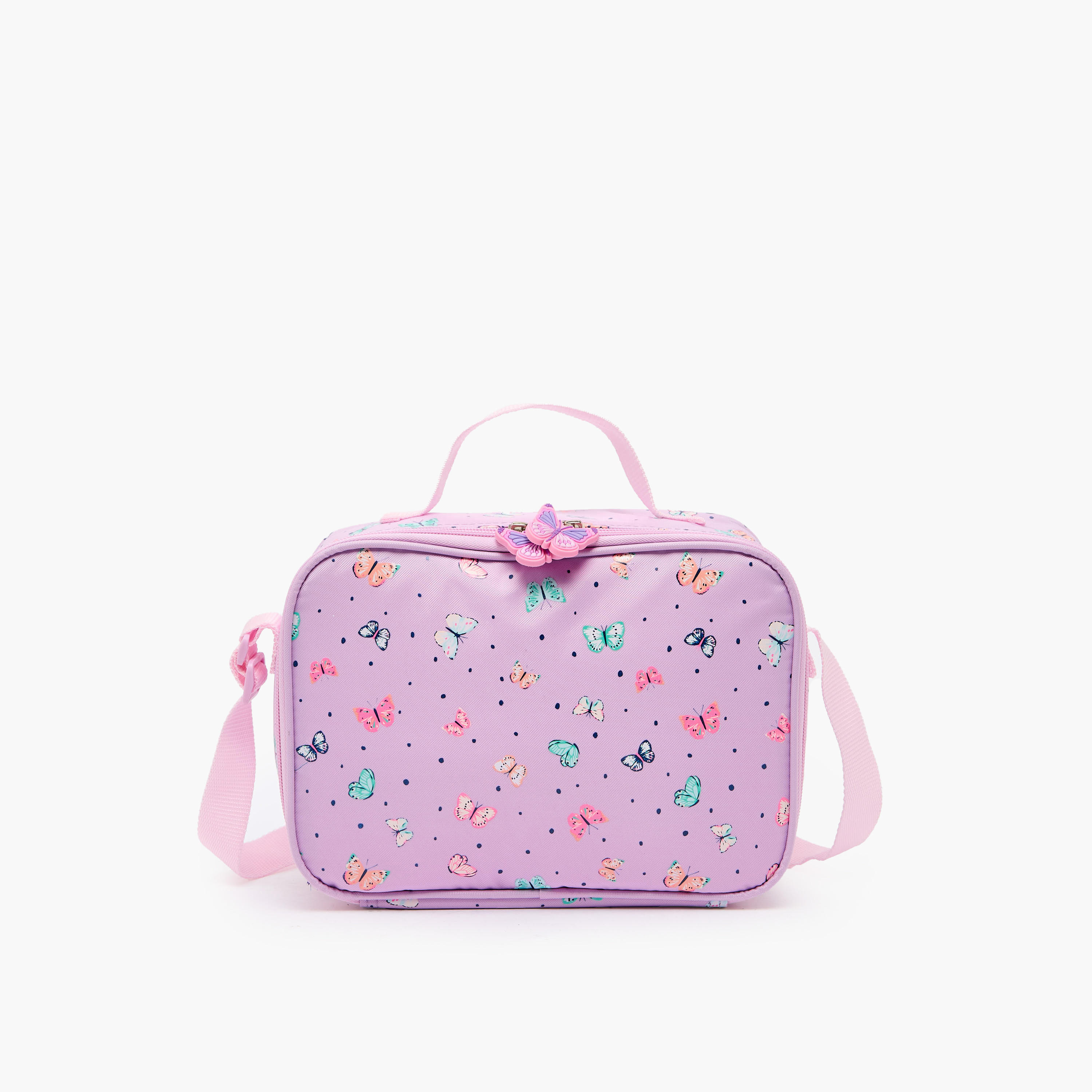 New Expressions Printed 3-Piece Trolley Backpack Set for Girls 8-13 Years with Lunch Bag - 18 inches-school-bagsandbackpacks-trolleybags-image-17