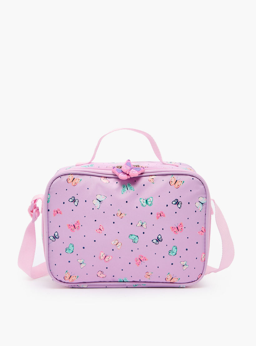 New Expressions Printed 3-Piece Trolley Backpack Set for Girls 8-13 Years with Lunch Bag - 18 inches-school-bagsandbackpacks-trolleybags-image-17