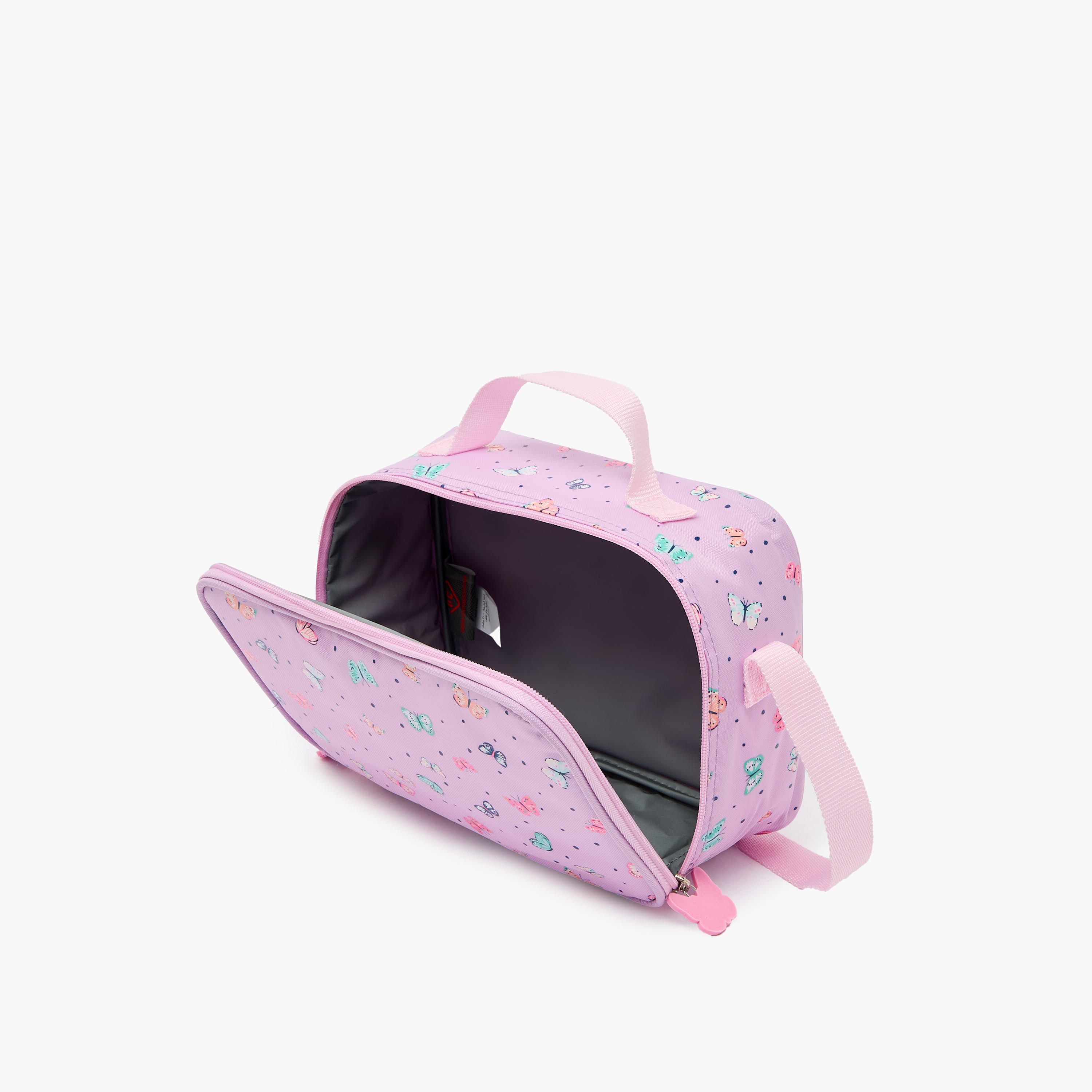 New Expressions Printed 3-Piece Trolley Backpack Set for Girls 8-13 Years with Lunch Bag - 18 inches-school-bagsandbackpacks-trolleybags-image-19
