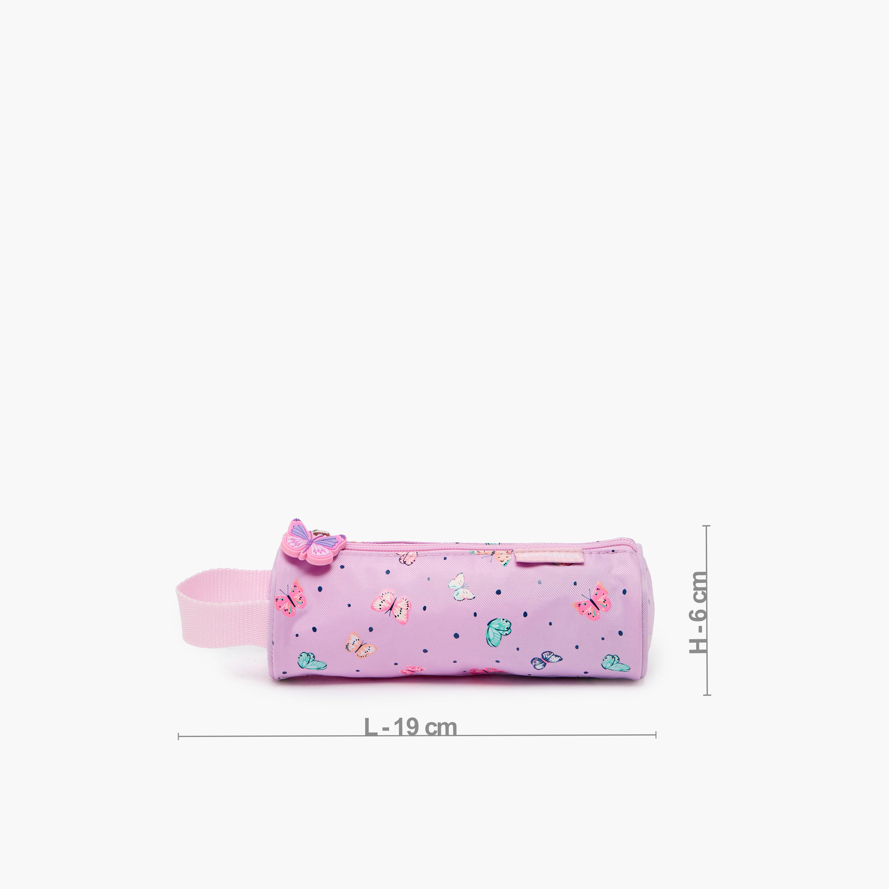 New Expressions Printed 3-Piece Trolley Backpack Set for Girls 8-13 Years with Lunch Bag - 18 inches-school-bagsandbackpacks-trolleybags-image-21