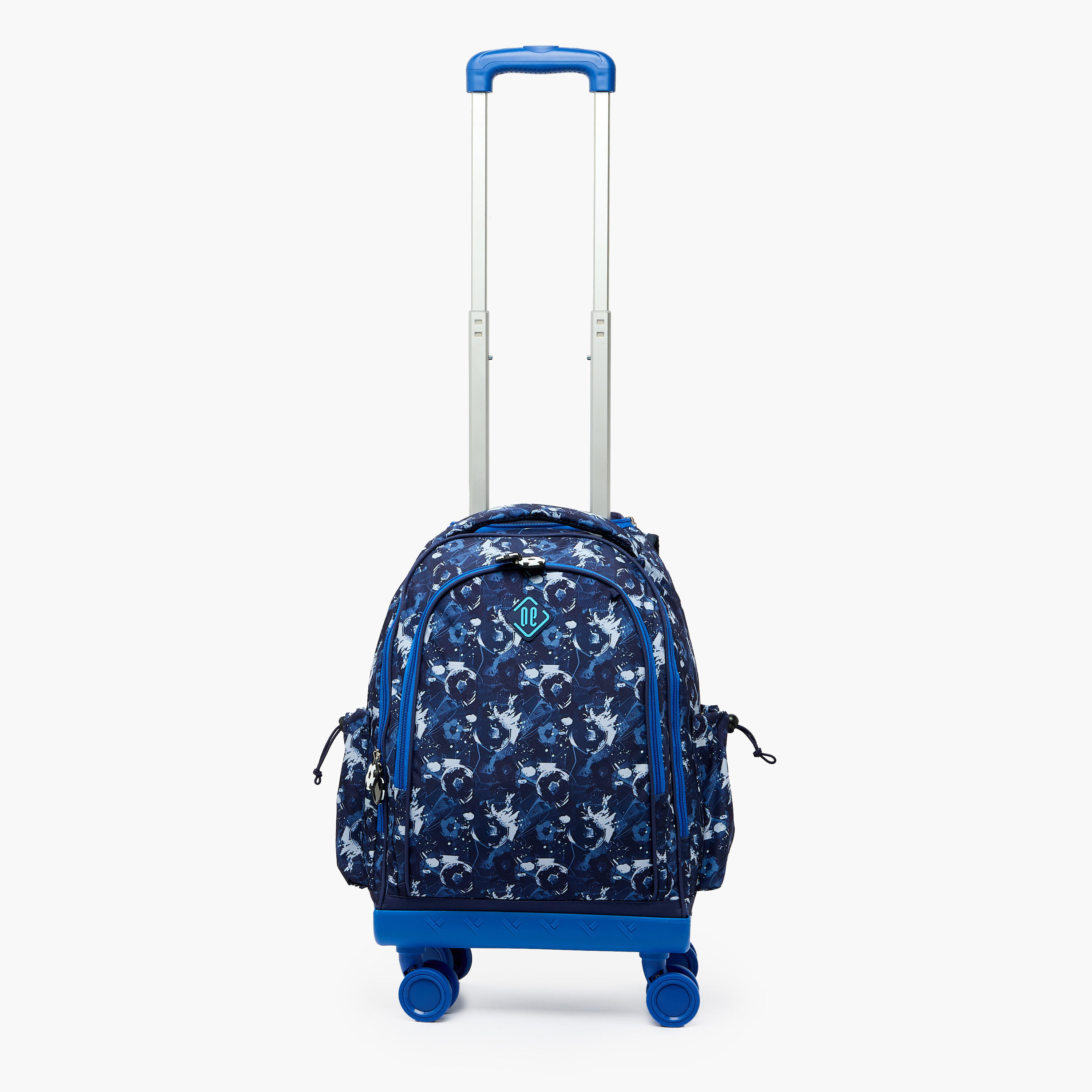 New Expressions Printed 3-Piece Trolley Backpack Set for Boys 8-13 Years with Lunch Bag - 18 inches-school-bagsandbackpacks-sets-image-5