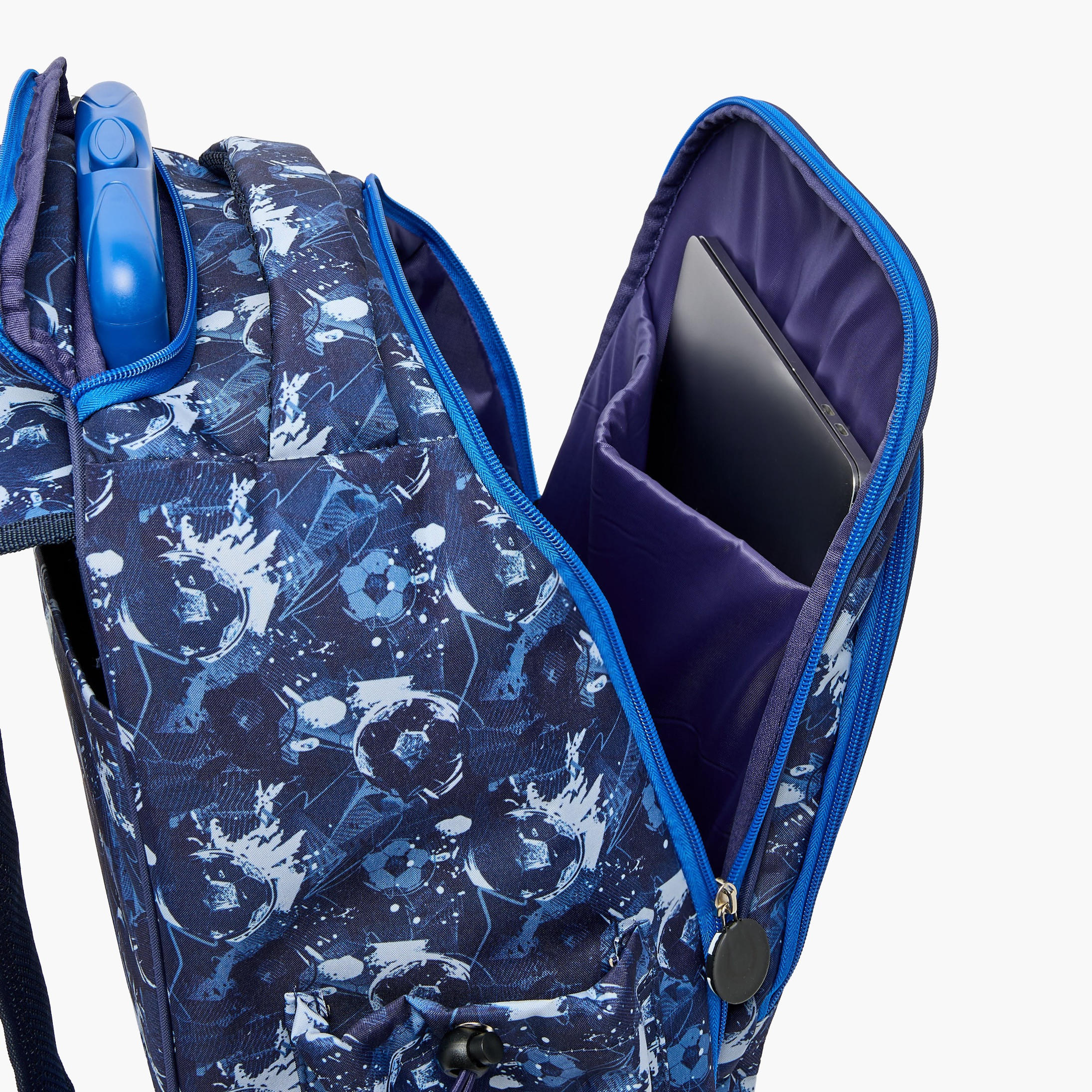 New Expressions Printed 3-Piece Trolley Backpack Set for Boys 8-13 Years with Lunch Bag - 18 inches-school-bagsandbackpacks-sets-image-9