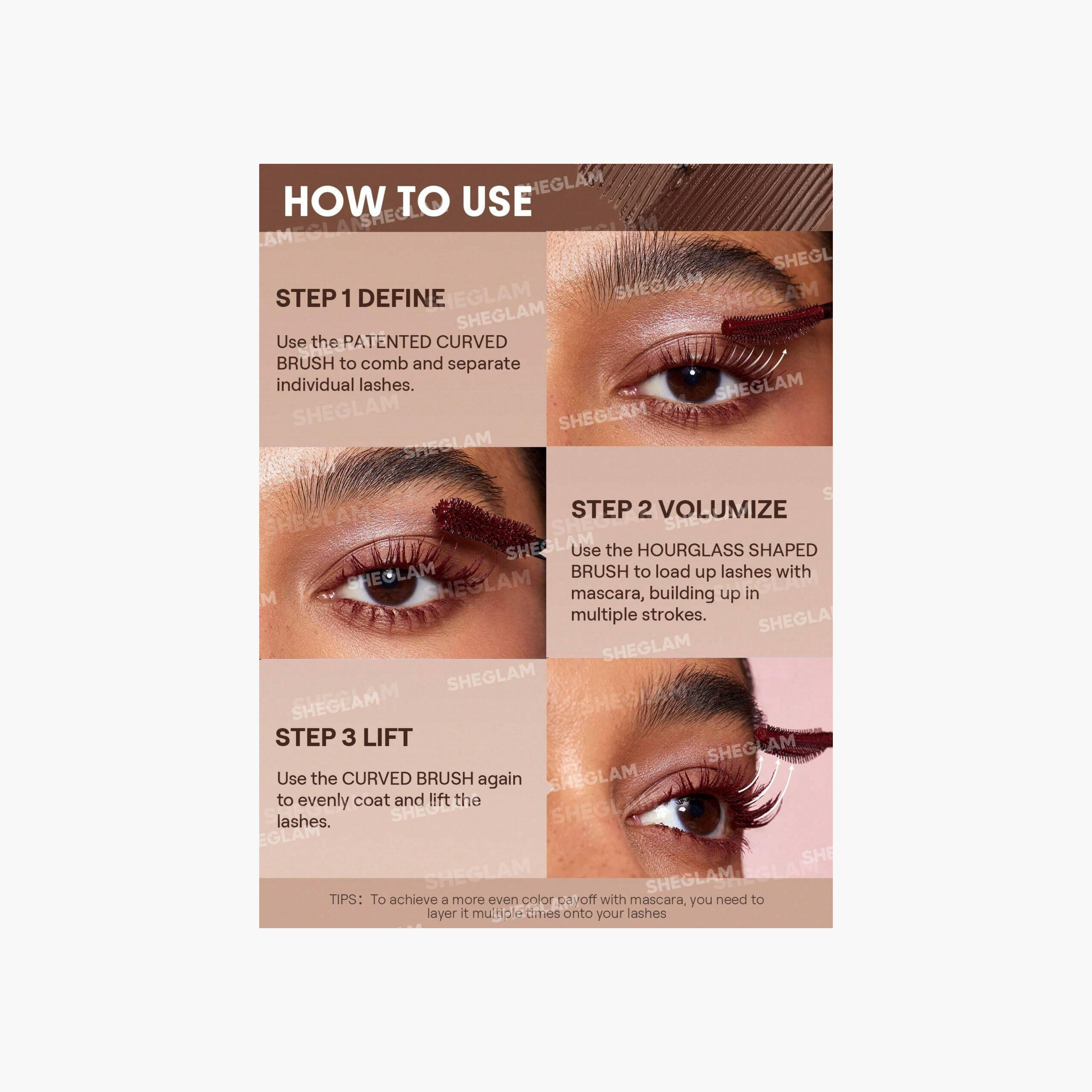 ماسكارا شيجلام مزدوجة الأطراف لتكثيف الرموش-beautyandpersonalcare-makeup-eyes-mascaras-image-7
