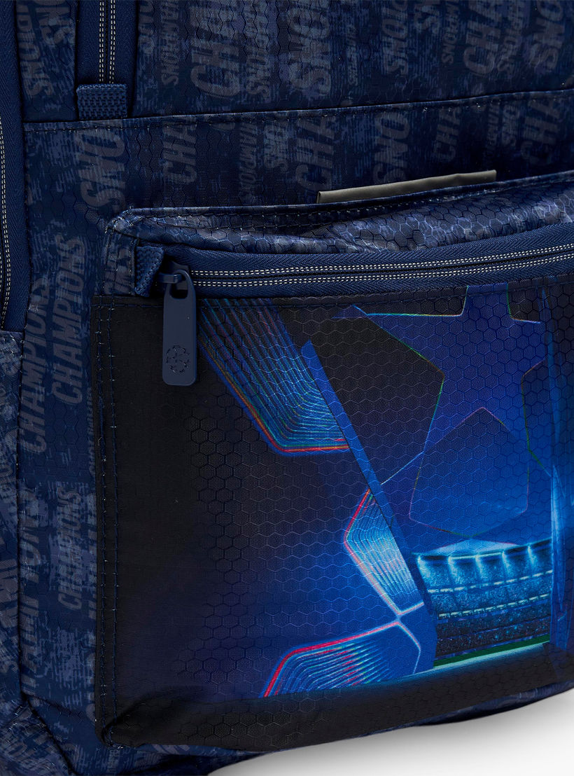 Champions League Printed Trolley Backpack for Boys 8-13 Years with Adjustable Straps - 20 inches-school-bagsandbackpacks-trolleybags-image-5