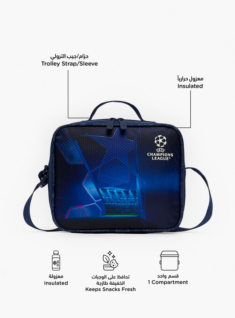 Champions League Printed Lunch Bag for Boys 8-13 Years with Insulation-school-lunchessentials-lunchbags-image-2