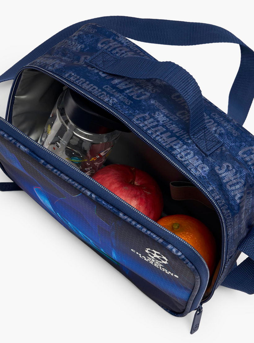 Champions League Printed Lunch Bag for Boys 8-13 Years with Insulation-school-lunchessentials-lunchbags-image-4