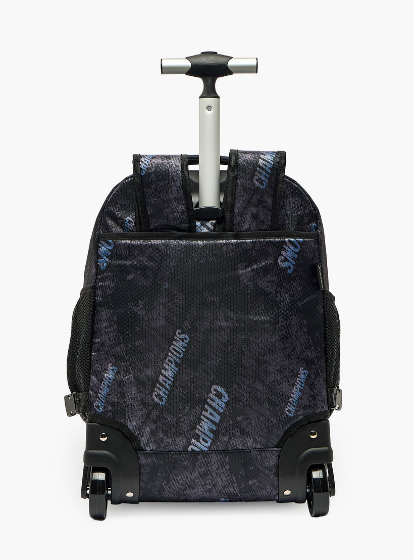 Champions League Printed Trolley Backpack for Boys 8-13 Years with Retractable Handle - 20 inches-school-bagsandbackpacks-trolleybags-image-11