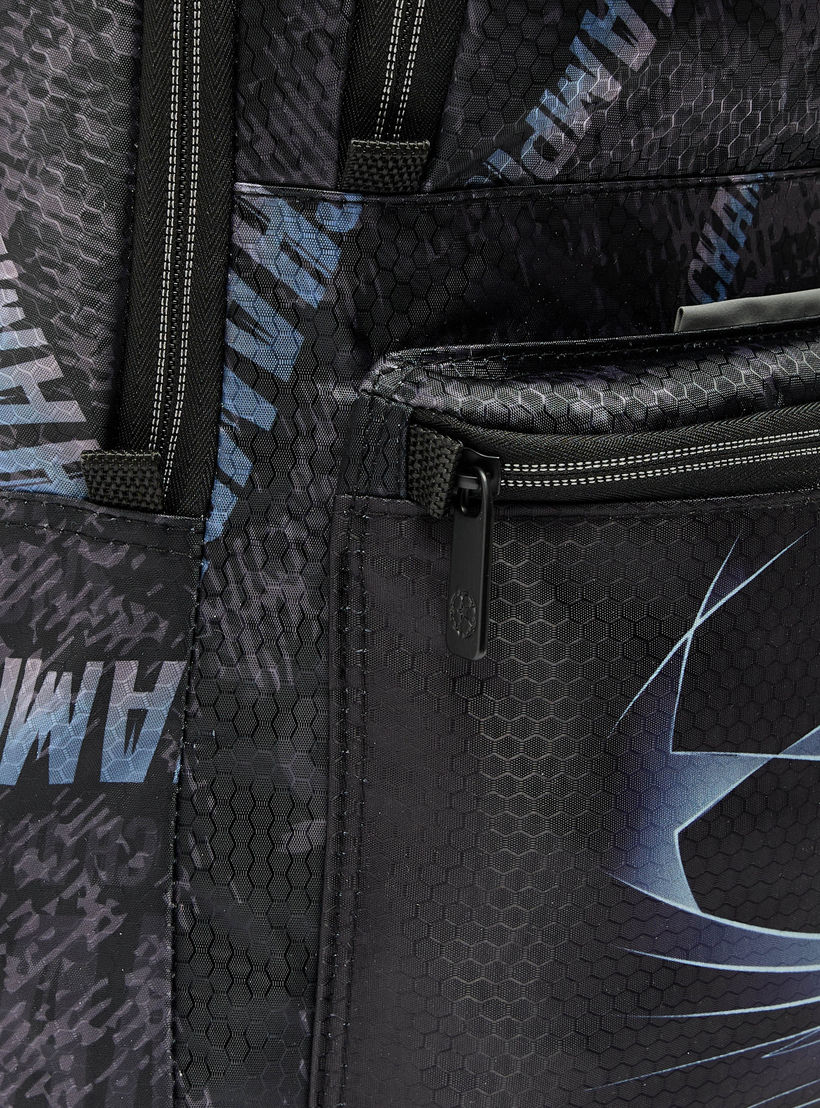 Champions League Printed Trolley Backpack for Boys 8-13 Years with Retractable Handle - 20 inches-school-bagsandbackpacks-trolleybags-image-5