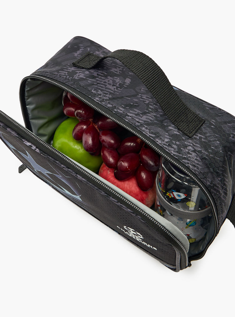 Champions League Football Print Lunch Bag for Boys 8-13 Years with Insulation-school-lunchessentials-lunchbags-image-4