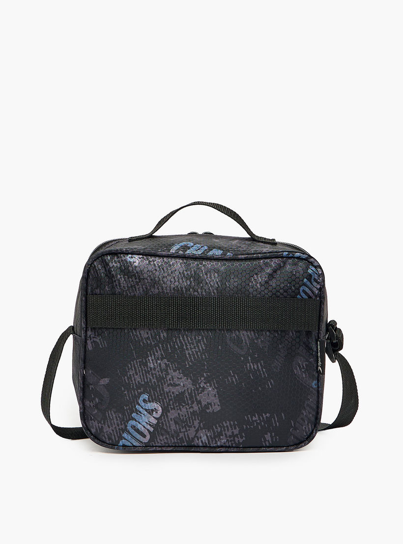 Champions League Football Print Lunch Bag for Boys 8-13 Years with Insulation-school-lunchessentials-lunchbags-image-7