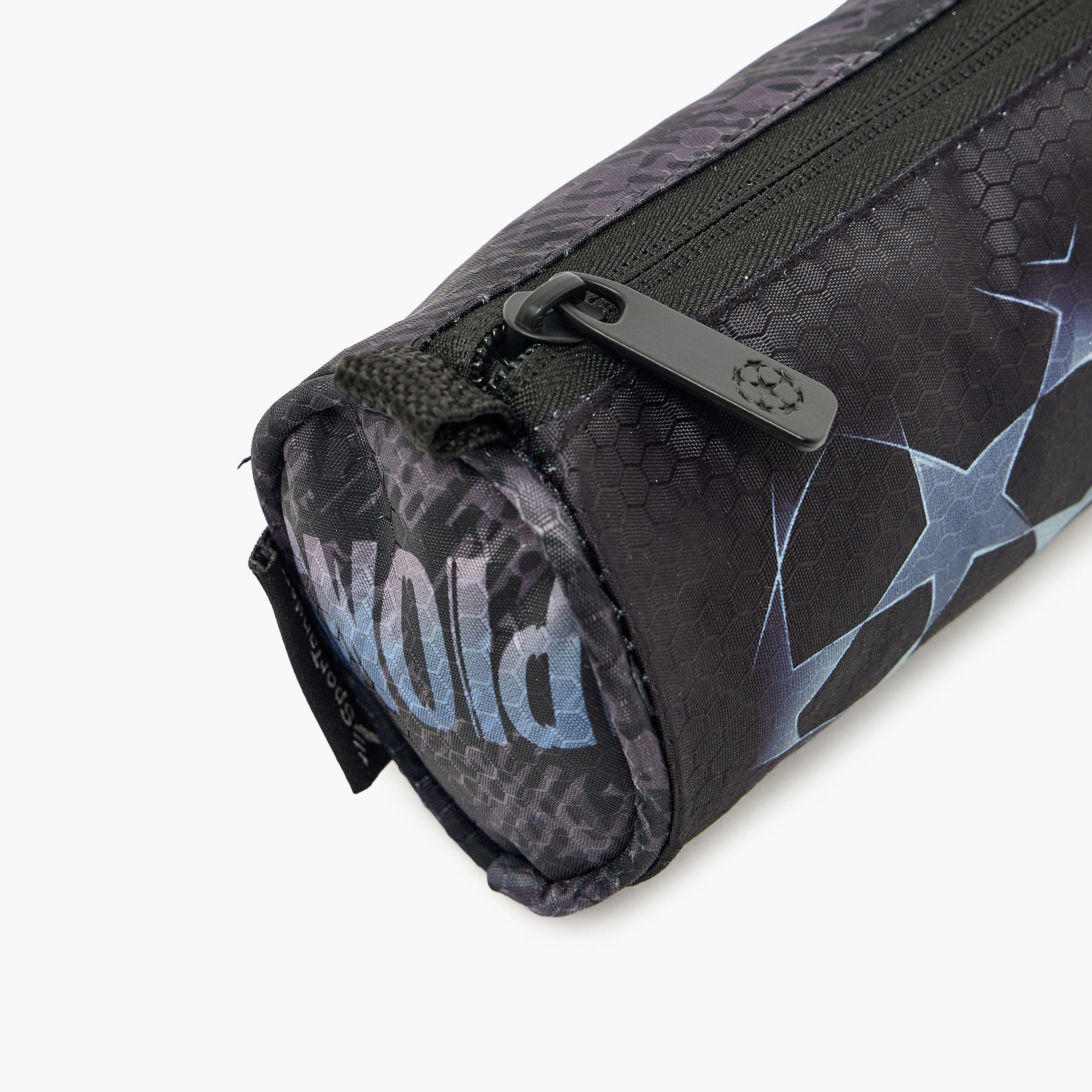 Champions League Football Print Pencil Pouch with Zip Closure-school-stationery-pencilcases-image-4