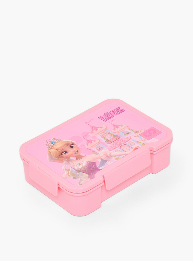طقم شنطة ظهر بتصميم أميرة 5 قطع مع شنطة غداء للبنات 5 - 8 سنوات من سامي ستوديو - 16 بوصة-school-bagsandbackpacks-backpacks-image-15