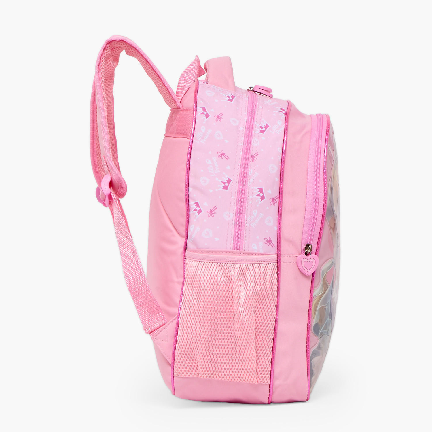 طقم شنطة ظهر بتصميم أميرة 5 قطع مع شنطة غداء للبنات 5 - 8 سنوات من سامي ستوديو - 16 بوصة-school-bagsandbackpacks-backpacks-image-9