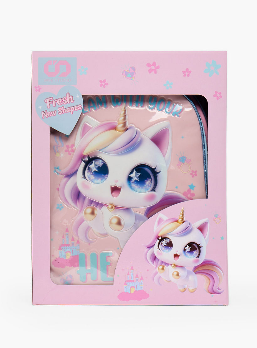 SAMI STUDIO Unicorn Print 5-Piece School Backpack Set for Girls 5-8 Years with Lunch Bag - 16 inches-school-bagsandbackpacks-backpacks-image-19