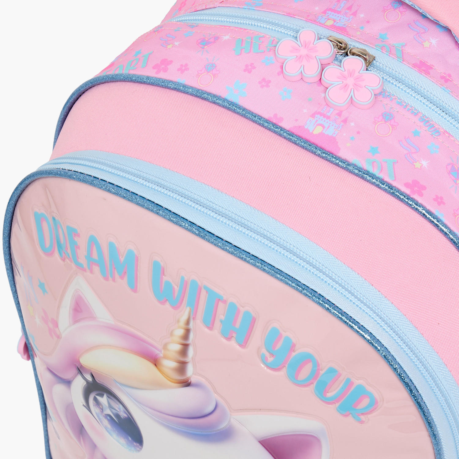 SAMI STUDIO Unicorn Print 5-Piece School Backpack Set for Girls 5-8 Years with Lunch Bag - 16 inches-school-bagsandbackpacks-backpacks-image-6