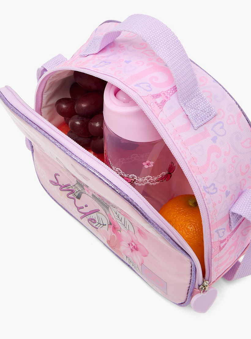 SAMI STUDIO Paris Print 5-Piece School Trolley Bag Set for Girls 5-8 Years with Lunch Box -16 inches-school-bagsandbackpacks-trolleybags-image-15