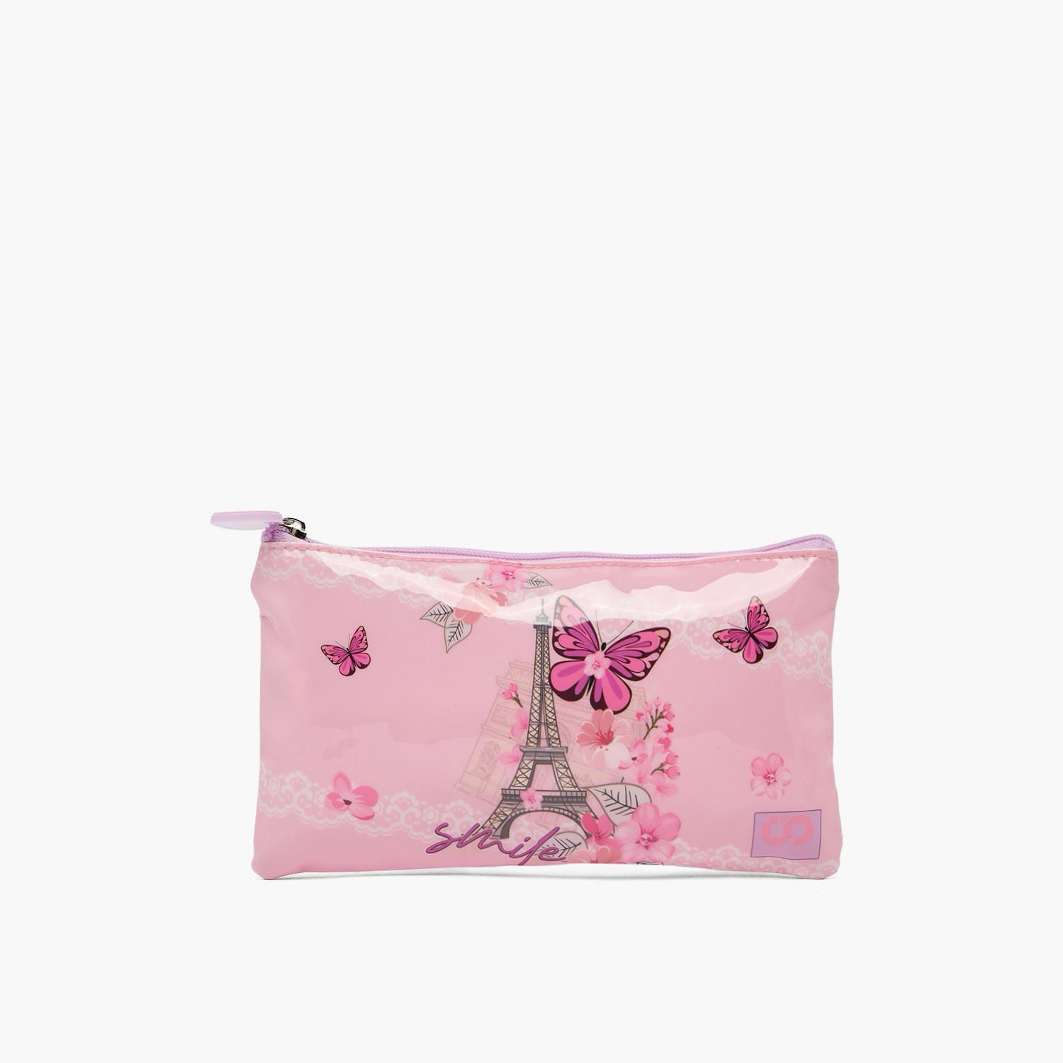 SAMI STUDIO Paris Print 5-Piece School Trolley Bag Set for Girls 5-8 Years with Lunch Box -16 inches-school-bagsandbackpacks-trolleybags-image-19