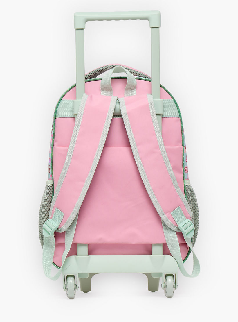 SAMI STUDIO Printed 5-Piece School Trolley Bag Set for Girls 5-8 Years with Lunch Bag - 16 inches-school-bagsandbackpacks-trolleybags-image-11