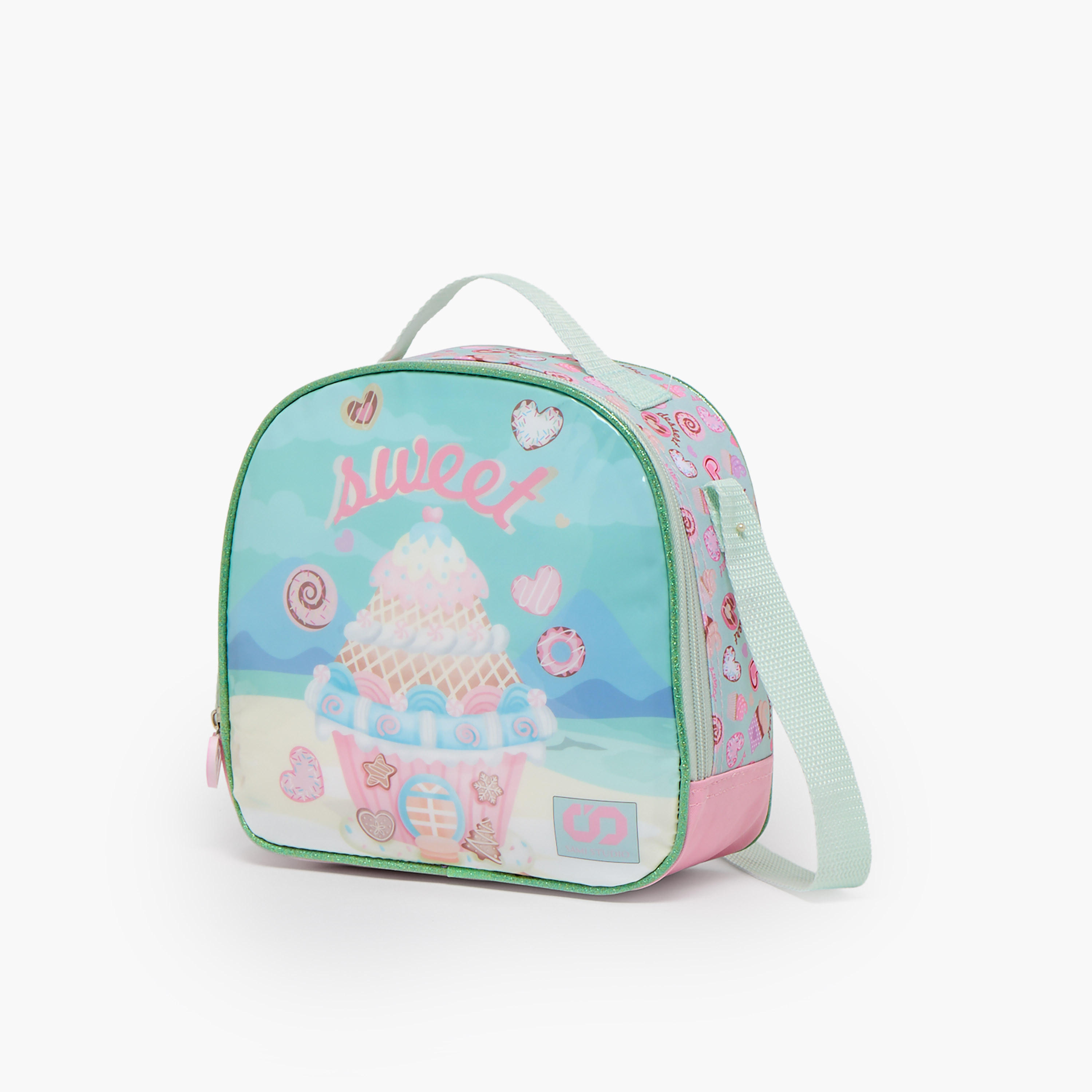 SAMI STUDIO Printed 5-Piece School Trolley Bag Set for Girls 5-8 Years with Lunch Bag - 16 inches-school-bagsandbackpacks-trolleybags-image-15