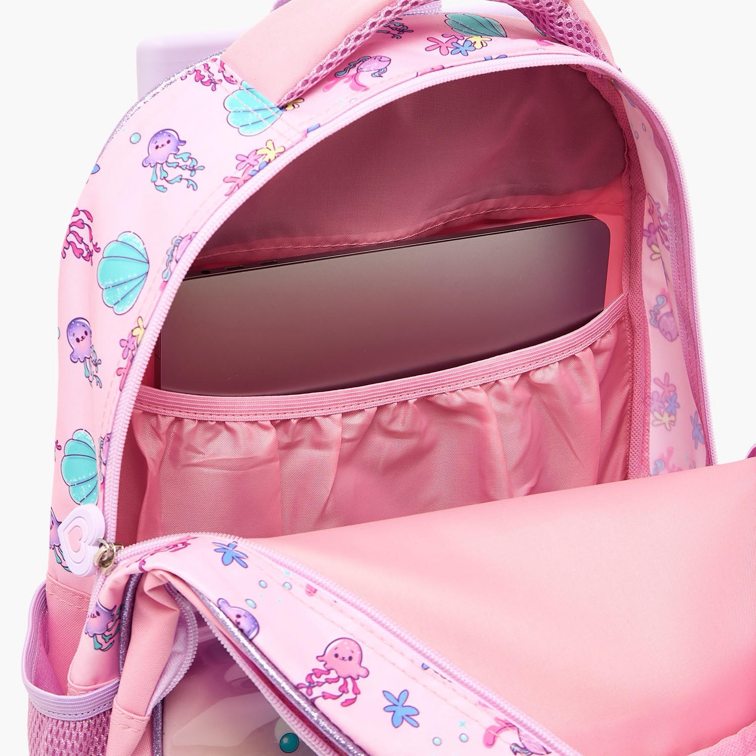 SAMI STUDIO Mermaid 5-Piece School Trolley Bag Set for Girls 5-8 Years with Lunch Box - 16 inches-school-bagsandbackpacks-trolleybags-image-12