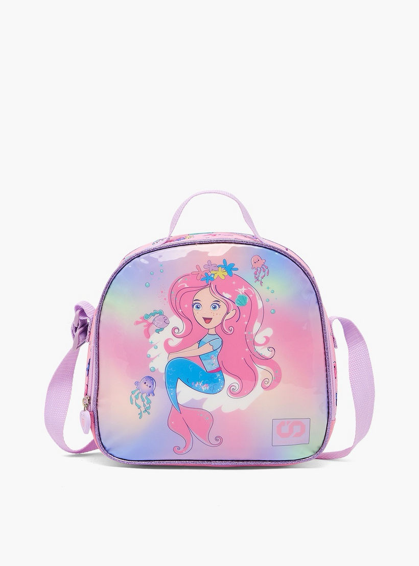 SAMI STUDIO Mermaid 5-Piece School Trolley Bag Set for Girls 5-8 Years with Lunch Box - 16 inches-school-bagsandbackpacks-trolleybags-image-14