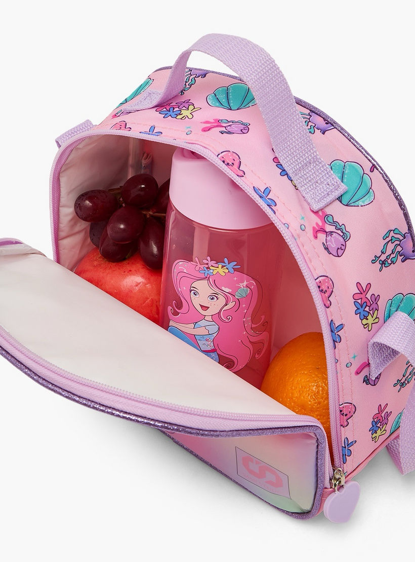 SAMI STUDIO Mermaid 5-Piece School Trolley Bag Set for Girls 5-8 Years with Lunch Box - 16 inches-school-bagsandbackpacks-trolleybags-image-16