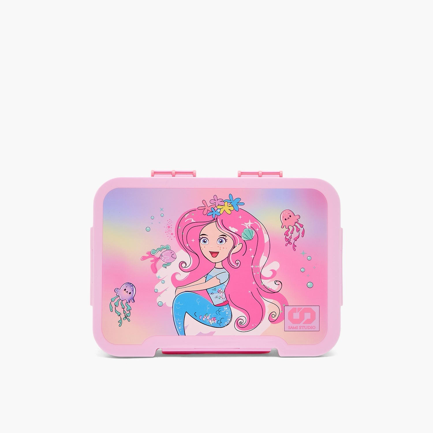 SAMI STUDIO Mermaid 5-Piece School Trolley Bag Set for Girls 5-8 Years with Lunch Box - 16 inches-school-bagsandbackpacks-trolleybags-image-18