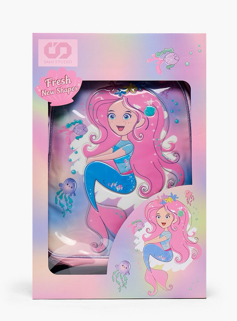 SAMI STUDIO Mermaid 5-Piece School Trolley Bag Set for Girls 5-8 Years with Lunch Box - 16 inches-school-bagsandbackpacks-trolleybags-image-22