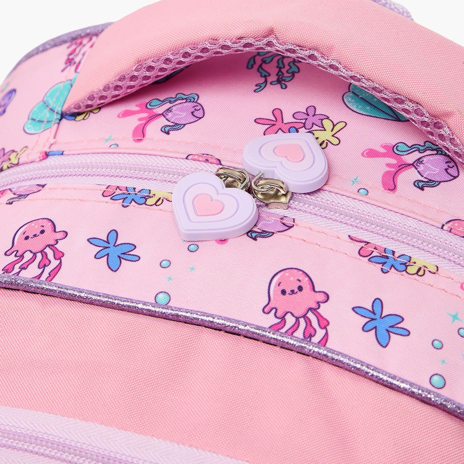 SAMI STUDIO Mermaid 5-Piece School Trolley Bag Set for Girls 5-8 Years with Lunch Box - 16 inches-school-bagsandbackpacks-trolleybags-image-6