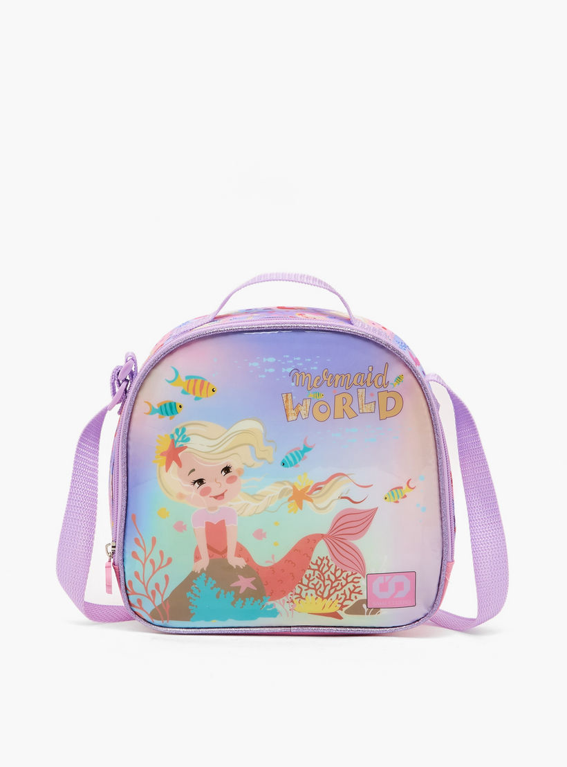 SAMI STUDIO Mermaid 5-Piece School Trolley Bag Set for Girls 5-8 Years with Lunch Box - 16 inches-school-bagsandbackpacks-trolleybags-image-14