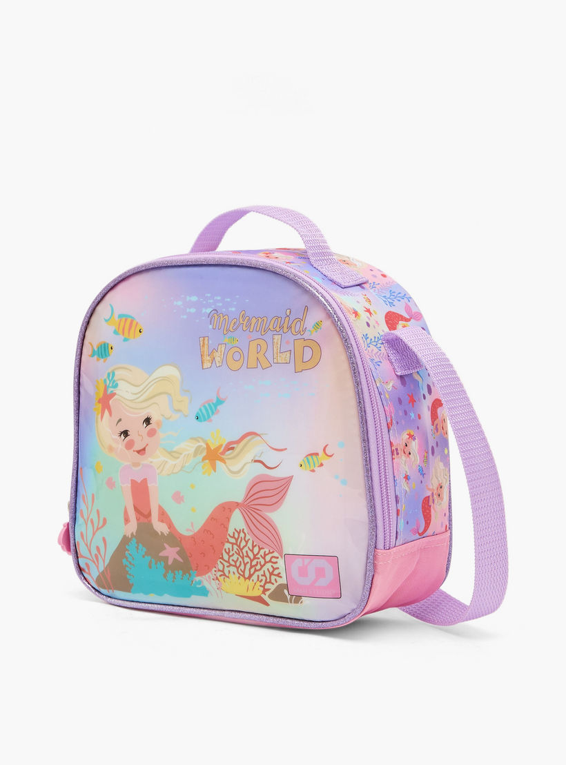SAMI STUDIO Mermaid 5-Piece School Trolley Bag Set for Girls 5-8 Years with Lunch Box - 16 inches-school-bagsandbackpacks-trolleybags-image-15