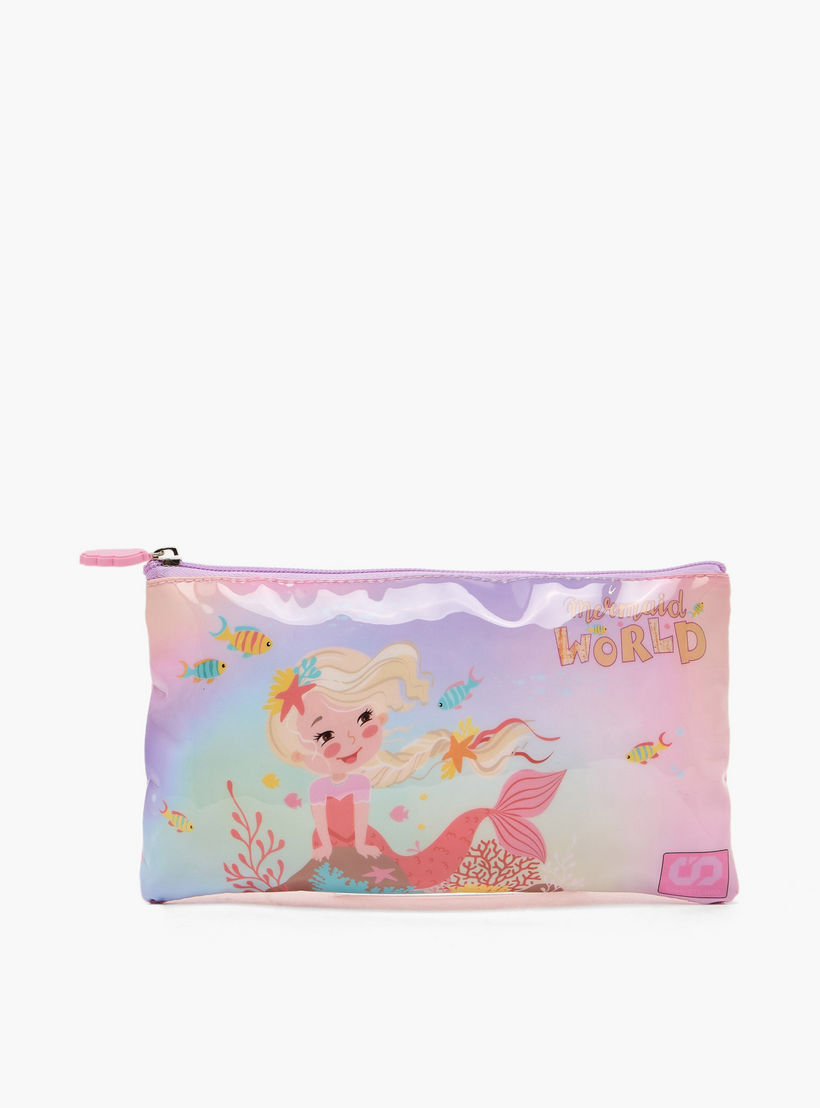 SAMI STUDIO Mermaid 5-Piece School Trolley Bag Set for Girls 5-8 Years with Lunch Box - 16 inches-school-bagsandbackpacks-trolleybags-image-17