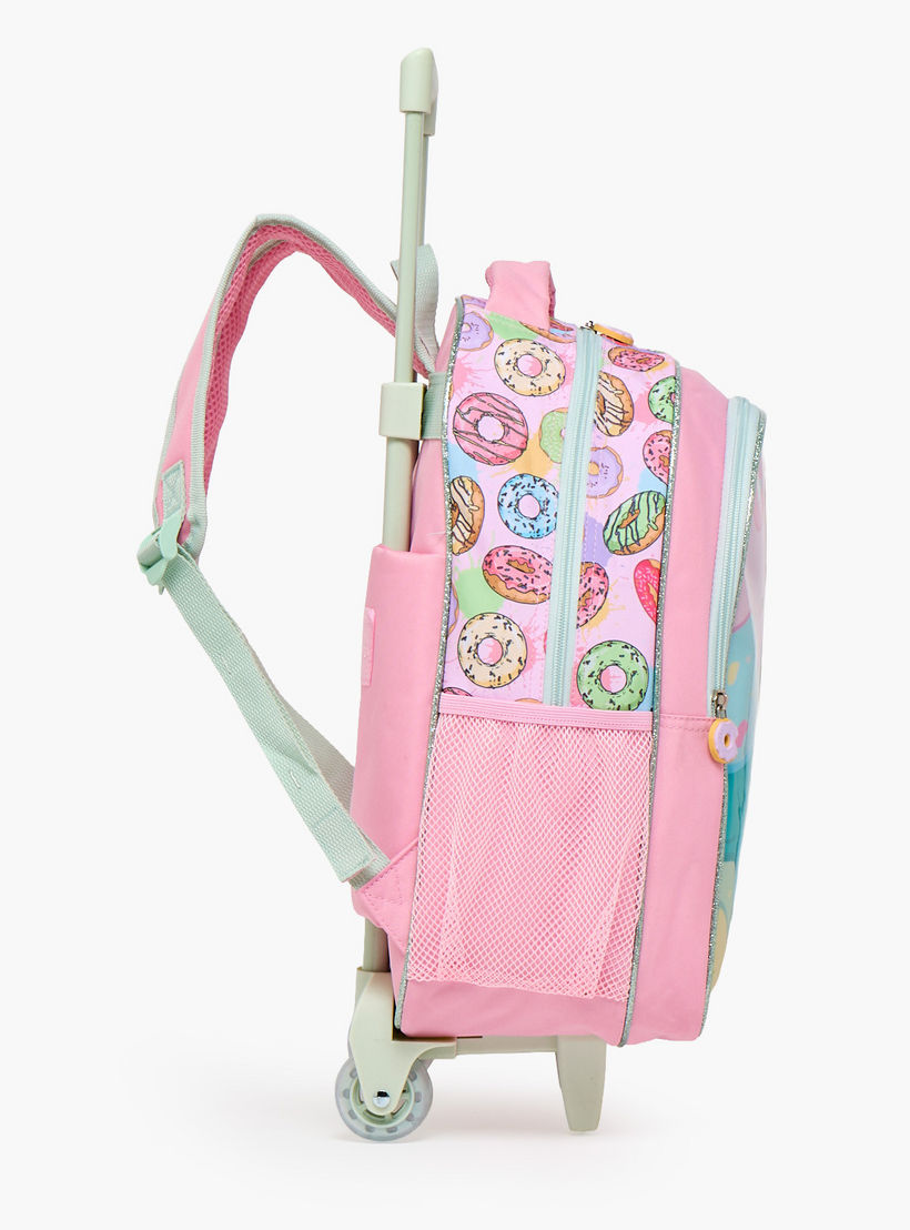 SAMI STUDIO Printed 5-Piece School Trolley Bag Set for Girls 5-8 Years with Lunch Bag - 16 inches-school-bagsandbackpacks-trolleybags-image-11