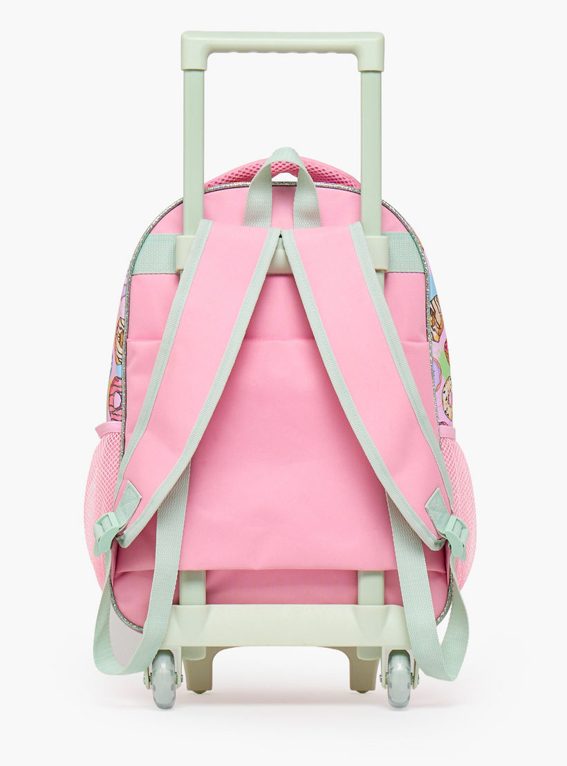 SAMI STUDIO Printed 5-Piece School Trolley Bag Set for Girls 5-8 Years with Lunch Bag - 16 inches-school-bagsandbackpacks-trolleybags-image-12